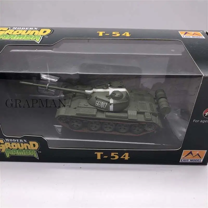 1/72第二次世界大戦のソ連T-54戦車イラクコソボ陸軍戦車完成モデルeasymodelおもちゃ