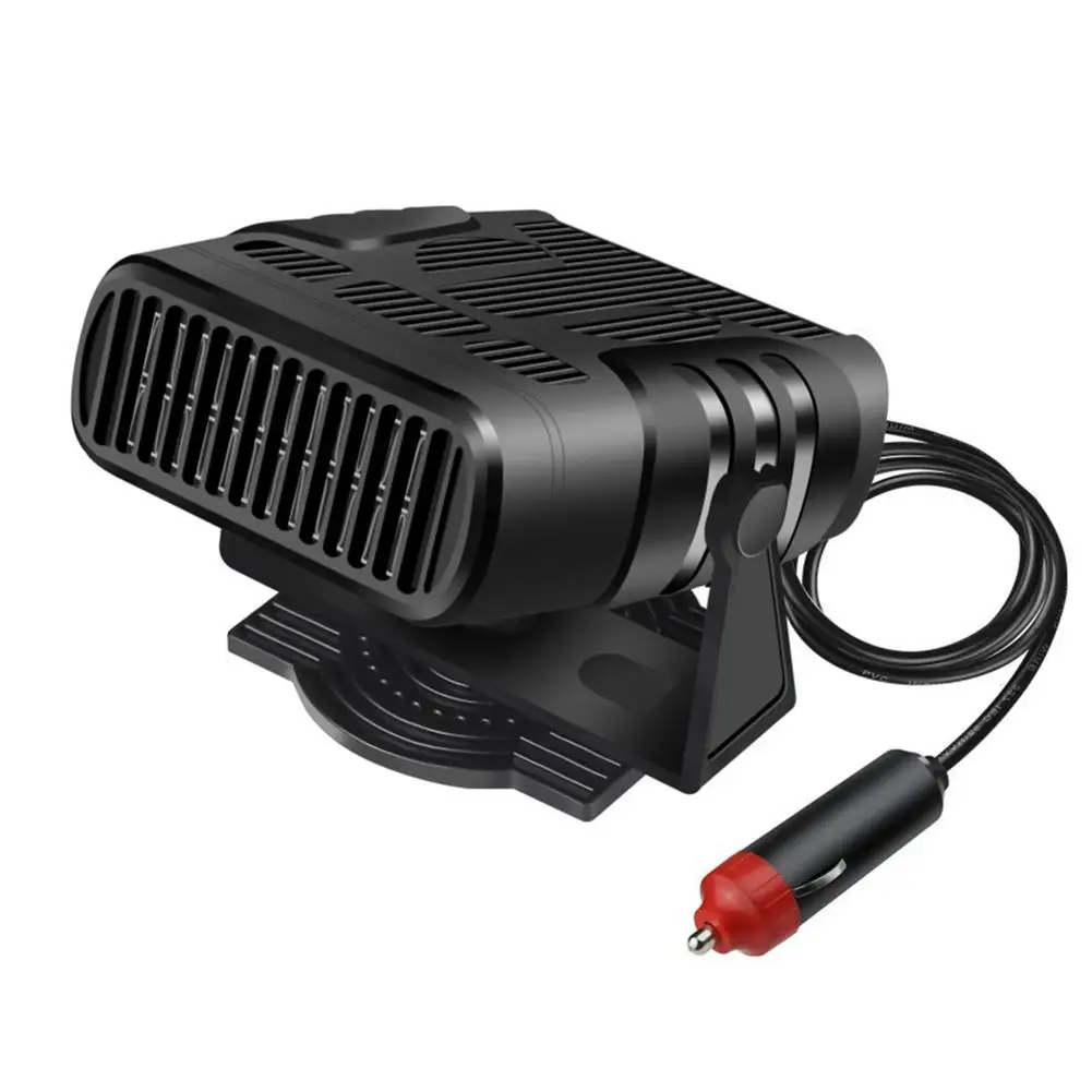 12V 24V Car Heater Fan Portable Car Windshields Cold And Warm Wind Defrosting Snow Defogger Car Heater Defroster Car Accessories