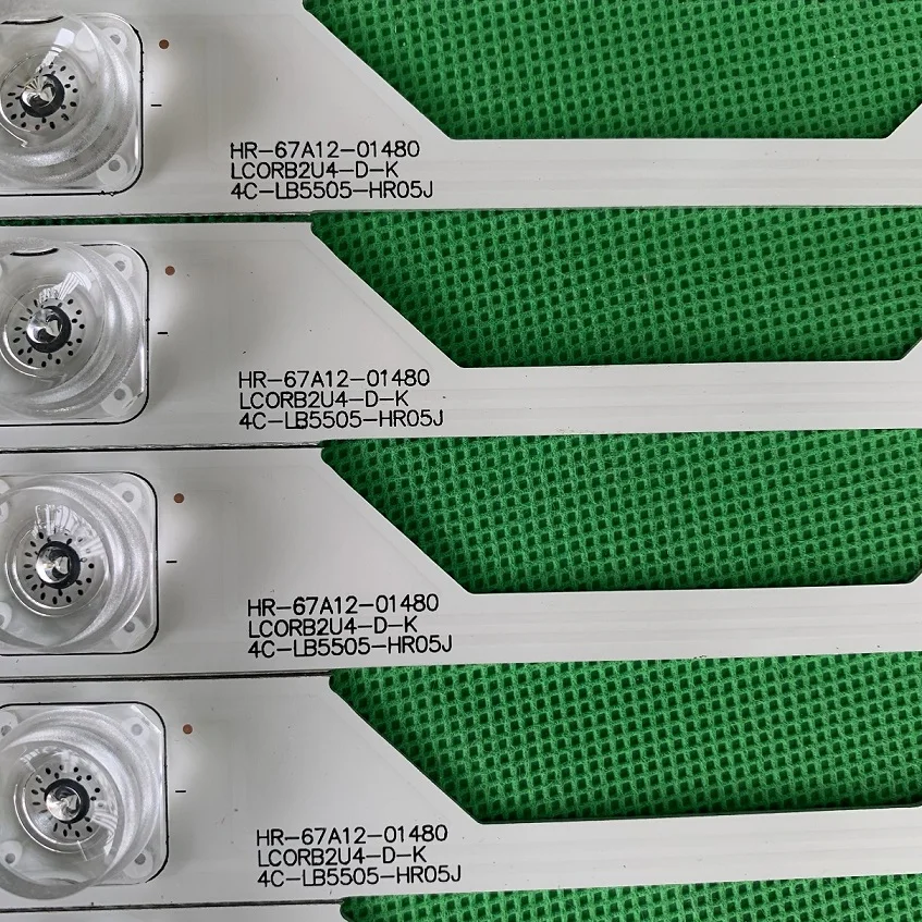 Bande de rétroéclairage LED 10 pièces/ensemble 5LED pour CD9W18 HR4 V1