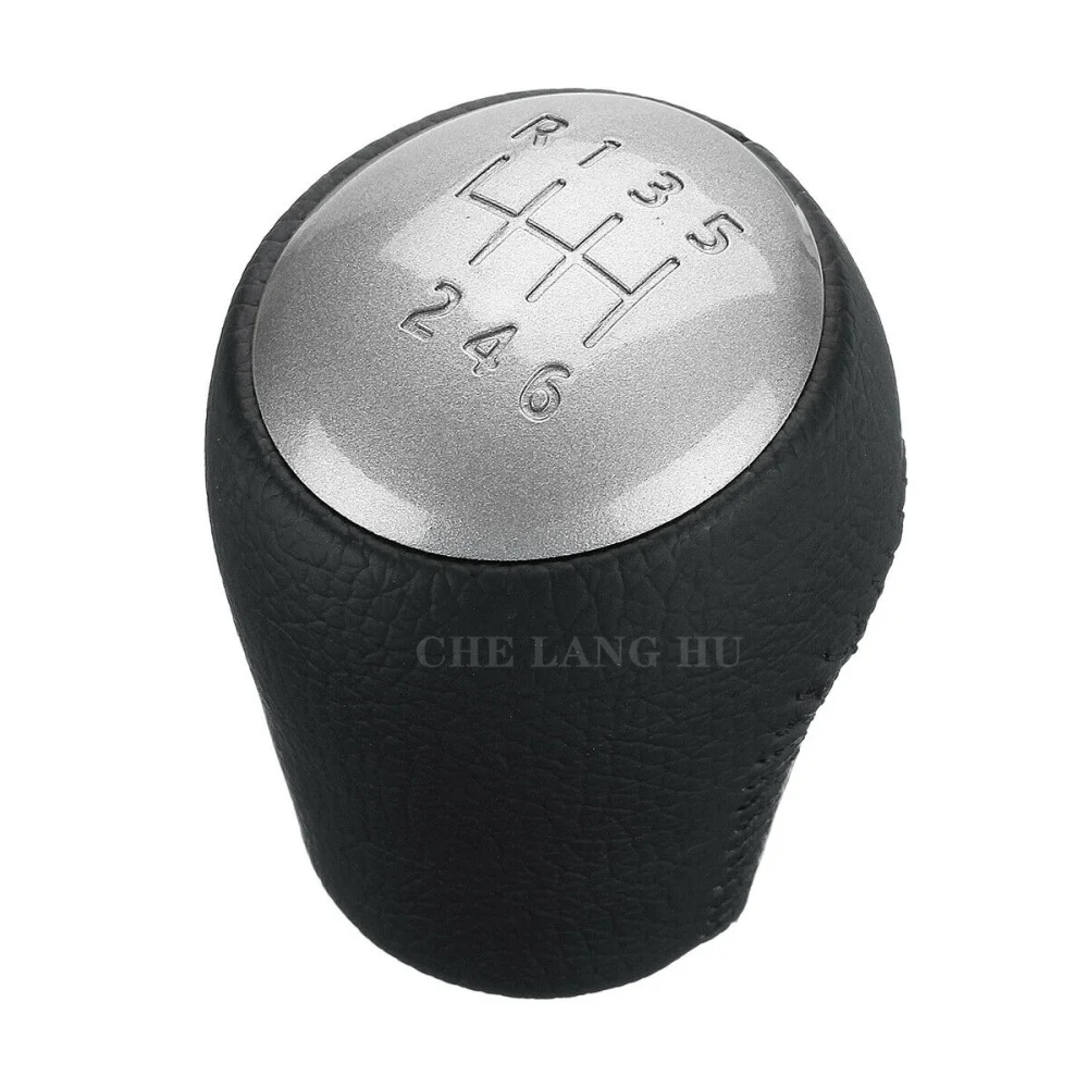 Picture 3: For Nissan X-trail 2006 2007 2008 2009 2010 2011 2012 2013 Car 6 Speed MT Gear Shift Knob Manual Gearshift Shifter Lever