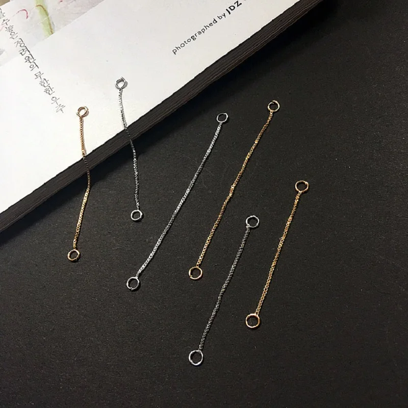 DIY Handmade Jewelry Accessories Gold Plating Chain Belt Hanging Earrings Earrings Ear Stud Earrings Pendant Pendant Material