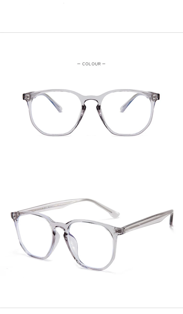 Polygon TR90 Anti-Blaulicht-Myopie-Brille, Retro-Reis-Nagelrahmen, schützende Augenbrille mit Sehstärke, 0–0,5–0,75 bis -6 – Detail 10