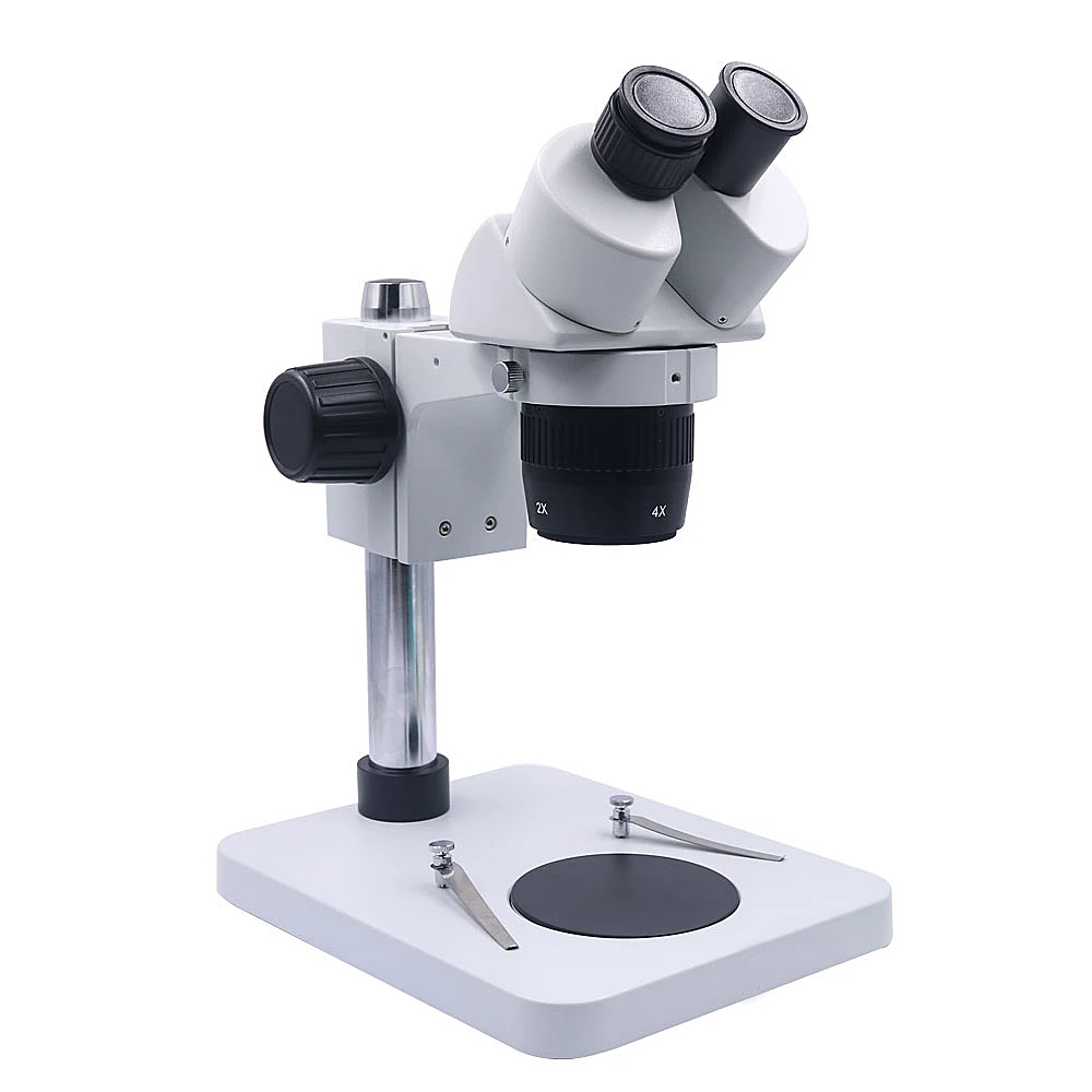 Stereo Microscope-20X-40X Lab Led Verrekijker Microscoop Sieraden Horloge Elektronische Reparatie Tool Laboratorium Observatie Vergrootglas