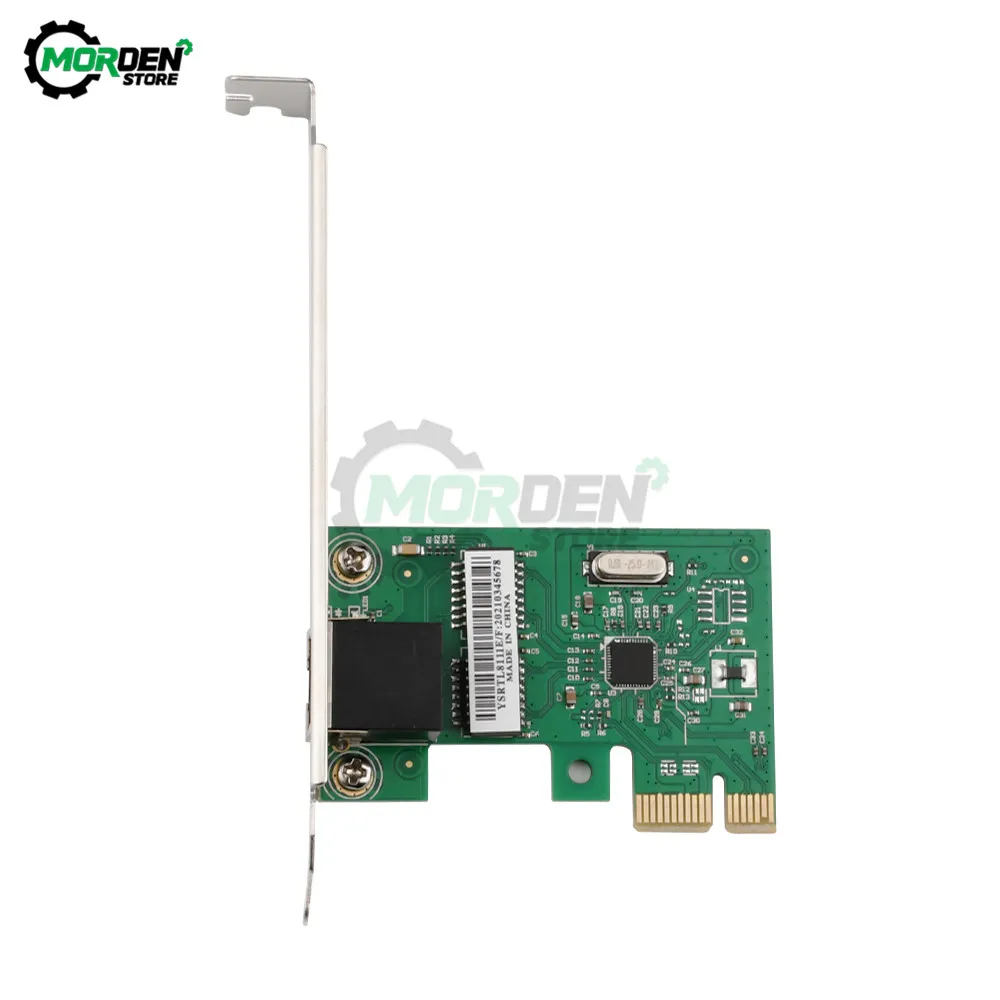 1000 Gigabit Ethernet Network Controller PCI Express PCI-E Network Card 10/100/1000Mbps RJ45 Lan Adapter Converter Dropship