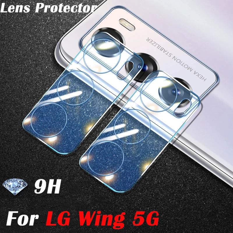 For LG Wing 5G Camera Lens Tempered Glass High Clear Lens Protector For LG Wing 5G 9H Hardness Anti Scratch Lens Protective Film