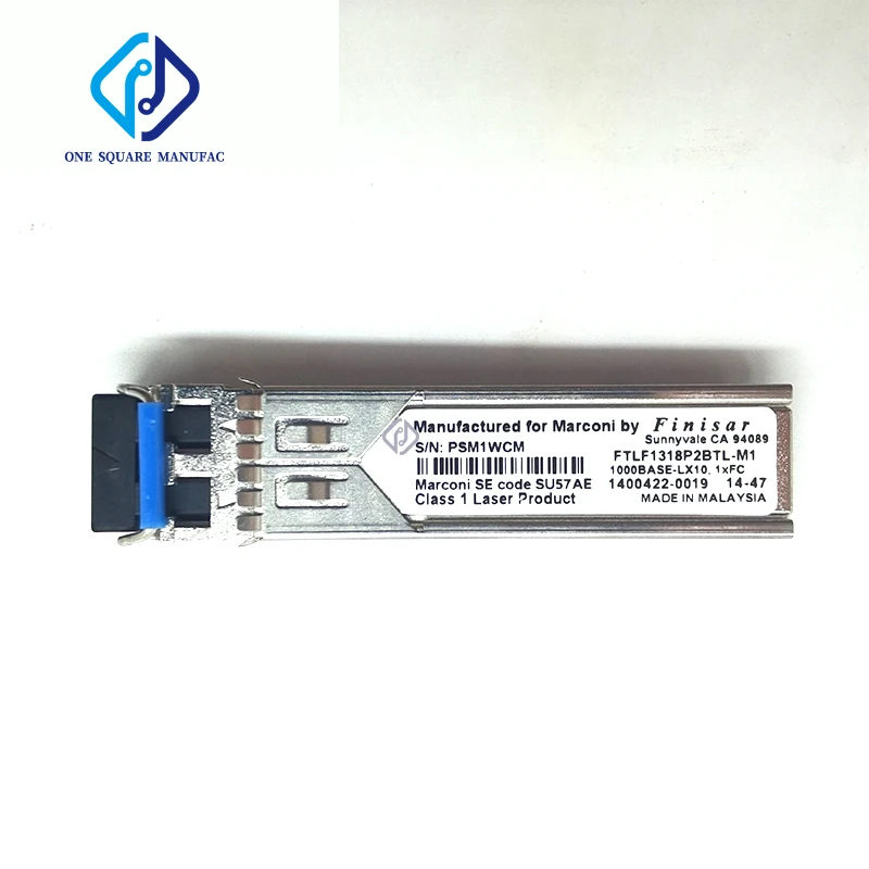 

Finisar FTLF1318P2BTL-M1 1.25G 10KM 1400422-0019 1000BASE-LX10 SFP Optical Fiber Transceiver Original