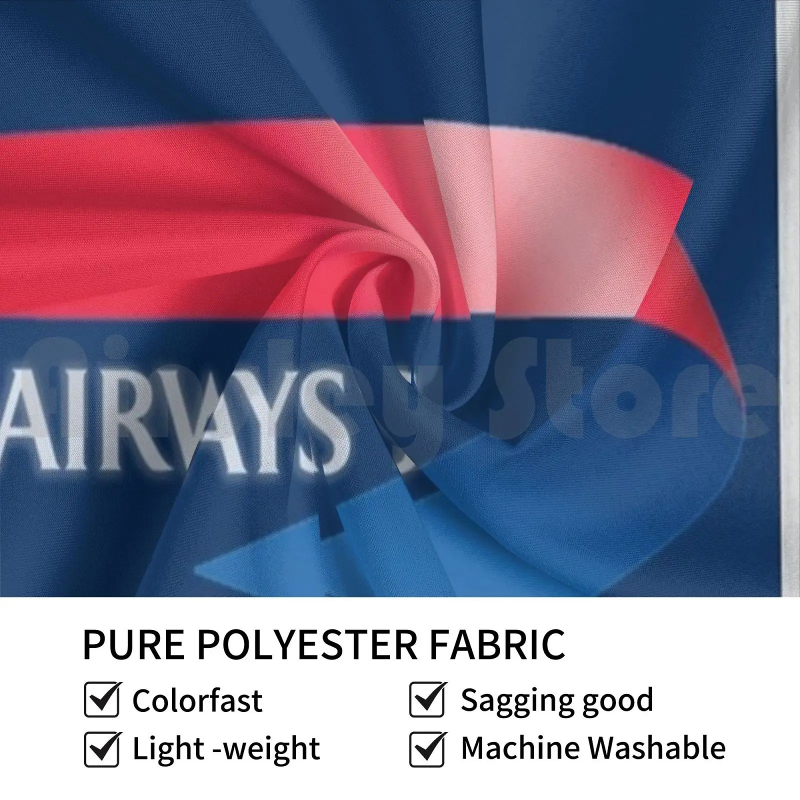 British Airways Tapestry Living Room Bedroom British Airways Aviation Plane Airplane Airplane Fly Flying Pilot Captain