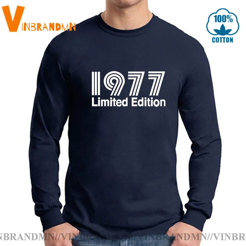 1977 Birth Year tshirt The 70s Clothing Limited Edition 1977 men T Shirt Best Father Birthday gift Made In 1977 T-shirt