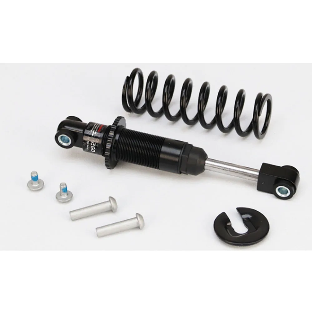 ZTZ Mountain Bike Rear Shock Absorber Bicycle Rear Biliary Spring Shock,Coil Spring Black,165mm(6.5