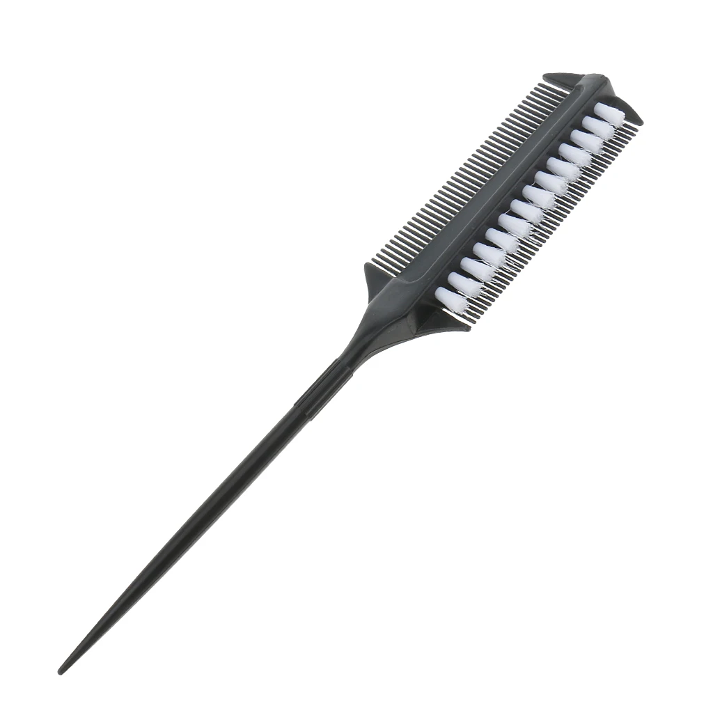 Salon Hairdressing Hair Coloring Dyeing Comb, Color Dye Tinting Brush, Hair Tint Sectioning Comb