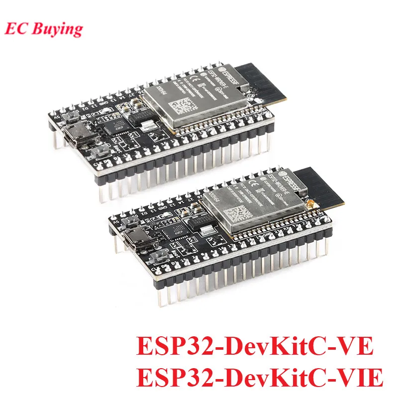 ESP32-DevKitC ESP32-DevKitC-VE ESP32-DevKitC-VIE Development Board WiFi Bluetooth-compatible Module ESP32-WROVER-E/IE 4MB Flash