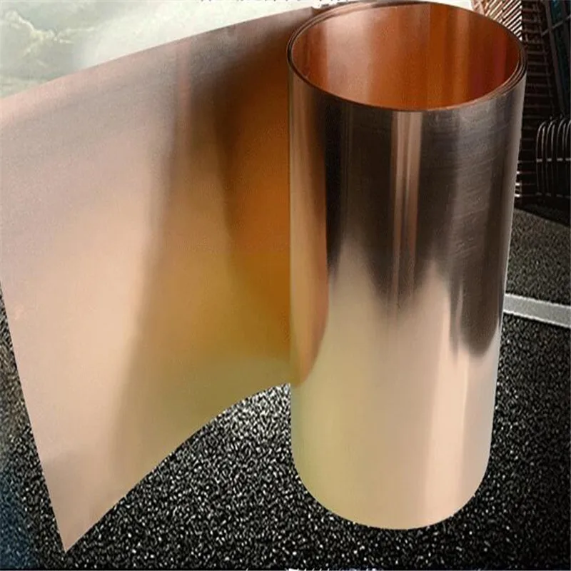 Phosphor Copper Strip Wear-resistant Phosphor Bronze Spring Elastic Copper Sheet Laser Cut Processing Tin Phosphor Bronze Tape