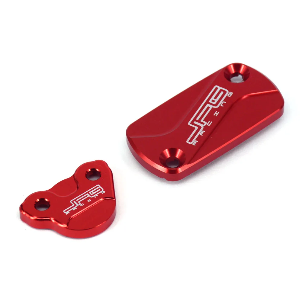 Motorcycle CNC Front Rear Brake Fluid Reservoir Cap Cover For HONDA CR 125R 250R CRF 150R 250R 250X 450R 450X 250RX 250F