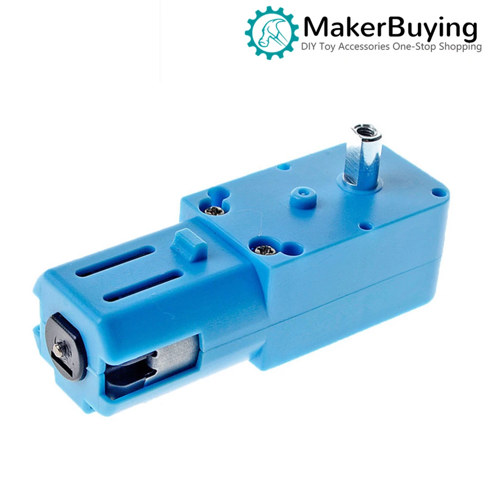 Moteur TT en métal, double arbre d'engrenage, 6V, 110/200RPM, jouet robot