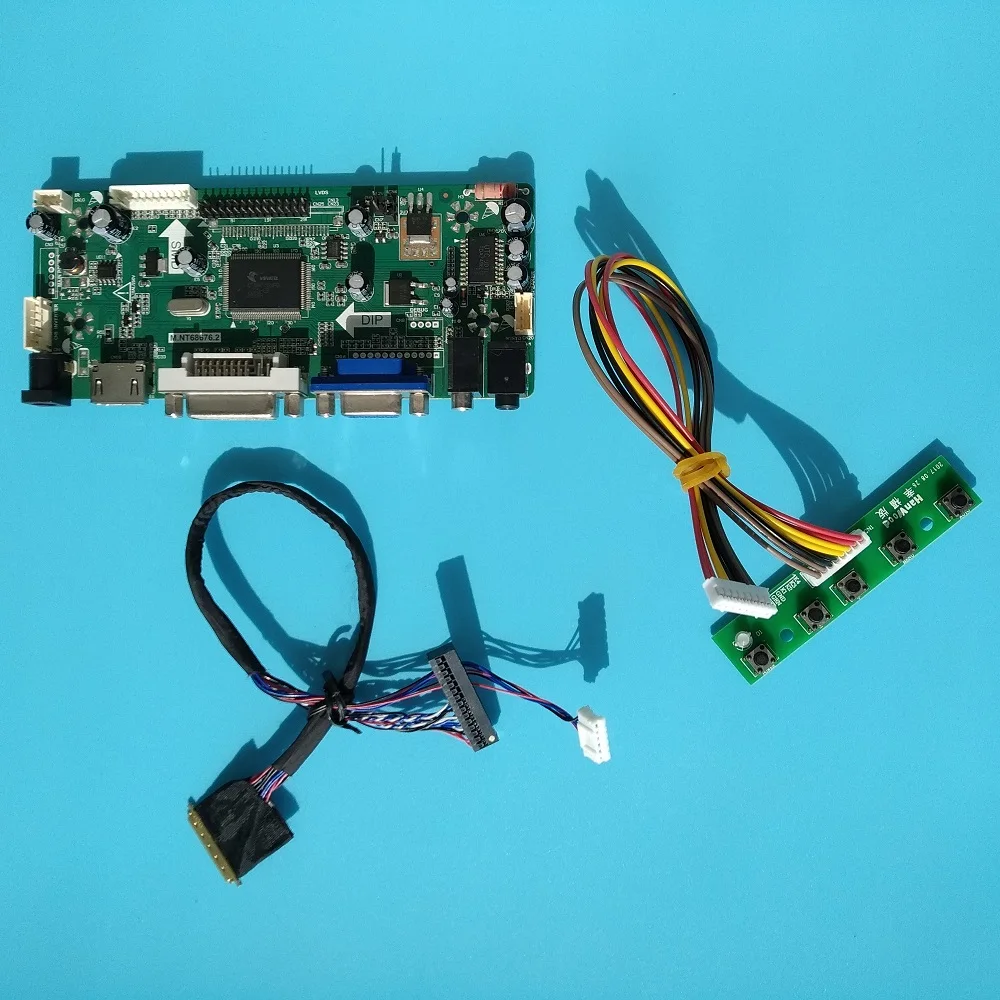 

M.NT68676 HDMI controller board audio VGA DVI driver kit DIY for BT156GW01 V.6 1366X768 15.6" LCD LED LVDS 40pin 2019 panel