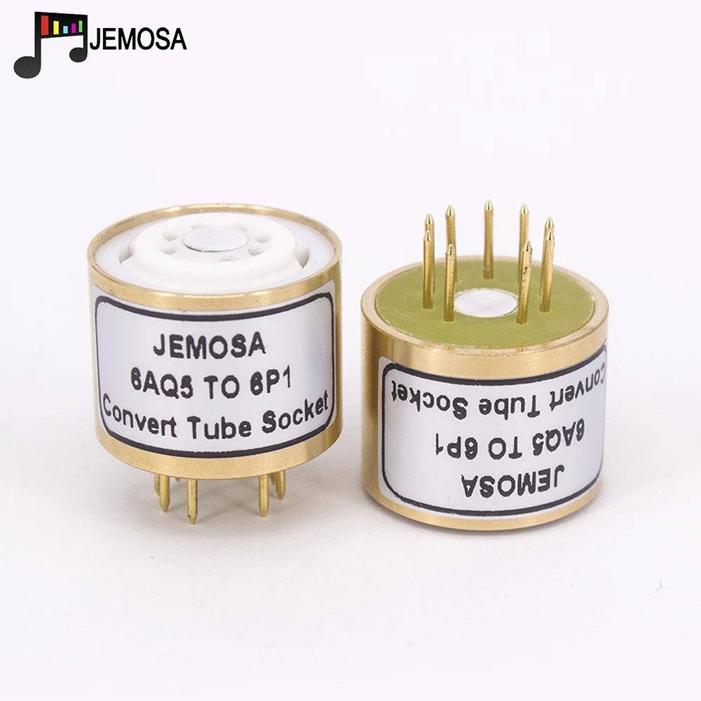Amplificador de tubo de vacío de Audio DIY, adaptador de enchufe de conversión, a 6P1 6AQ5, 1 unidad