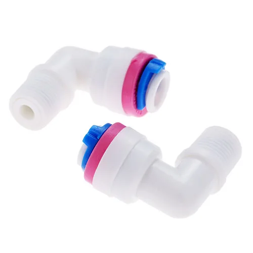 

5Pcs Reverse Osmosis System Y Fitting Quick Coupling Equal 3 Way 1/4" 6.35mm OD RO Water Hose Tube Plastic Coupling Connector