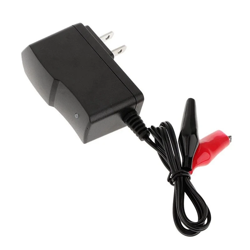 DC 7.5V 1A Automatic Lead Acid Battery Charger For 6V 4AH 5AH 7AH 12AH 15AH AGM Gel Battery Motorcycle Electric Toy Car Charge