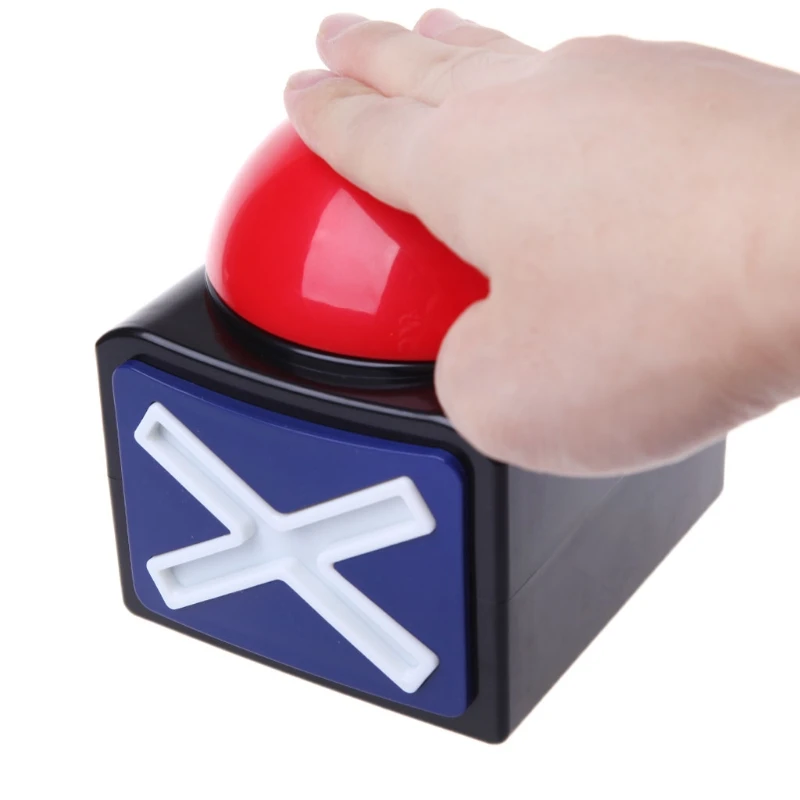 Game Answer Buzzer Alarm Button With Sound Light Trivia Quiz Got Talent Buzzer