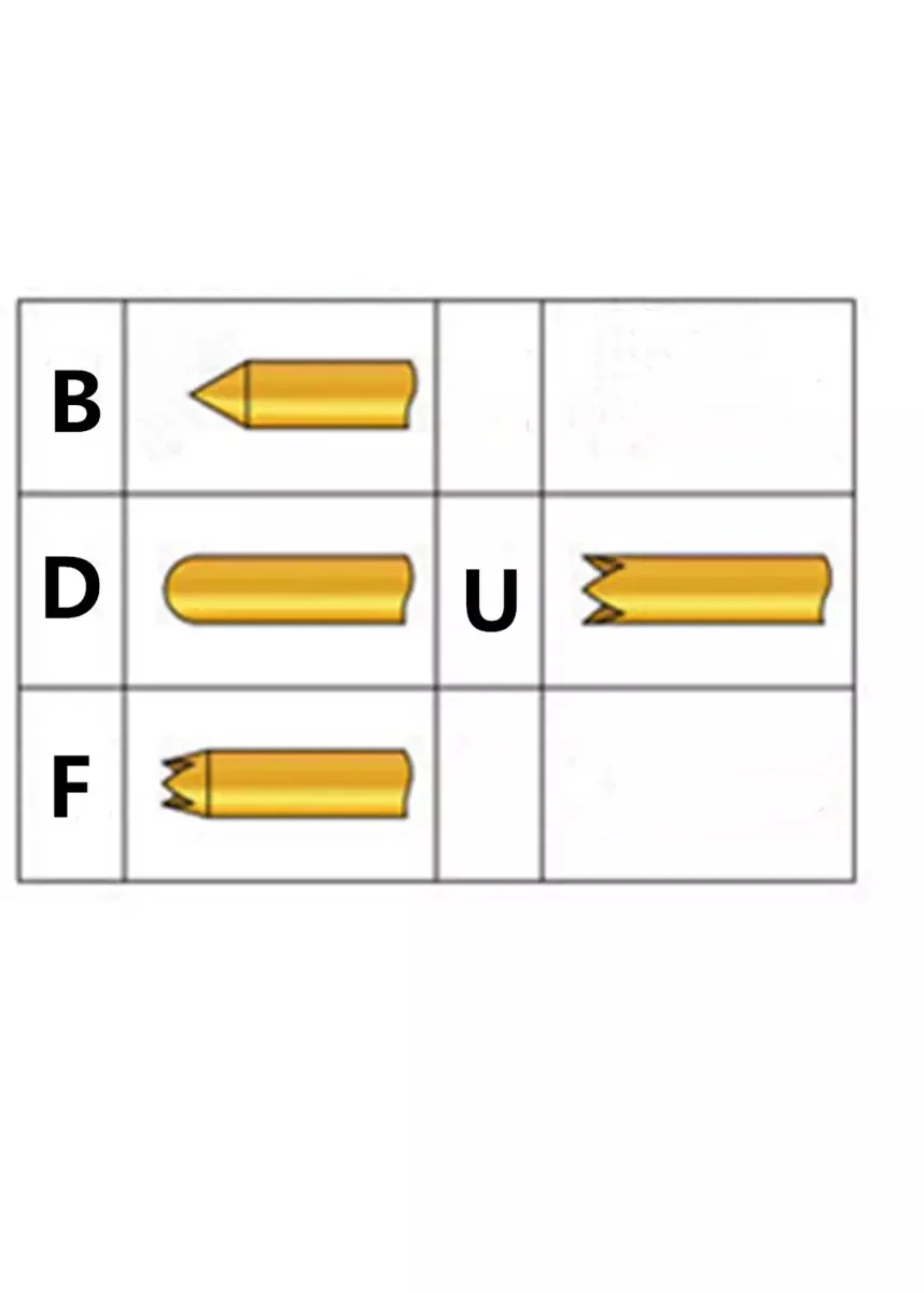 Sonda a doppia testa BGA 051BB 5.7L sonda di precisione dell'ago di prova del semiconduttore ad ago piccolo ad alta frequenza del telefono cellulare