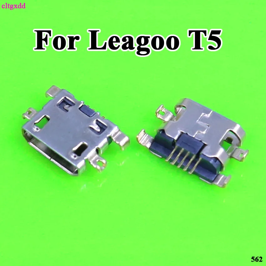 10Pcs Charging Port Dock B type Female Power Connector Plug Socket Micro USB For Leagoo M13 T5 MT6750T T5C M8 M8 Pro Shark 1