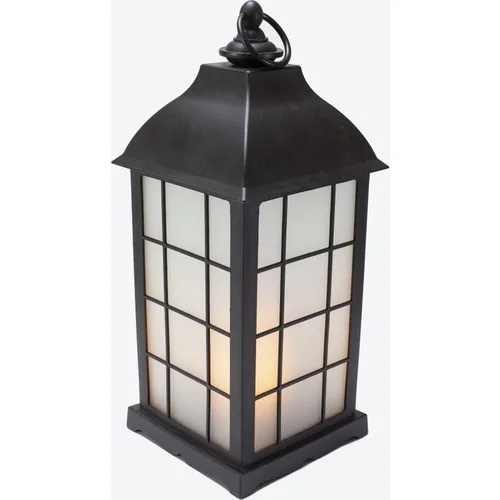 Tmall Home Design Led Illuminated Black Lantern 33 cm 905757