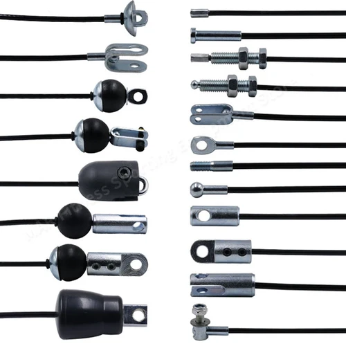 Imagen 1 del producto 10 piezas de accesorios de alambre de acero, componentes de puerto de interfaz de Cable de cuerda de alambre de 5mm,6mm, equipo de Fitness, piezas de junta de puerto de Cable de cadena