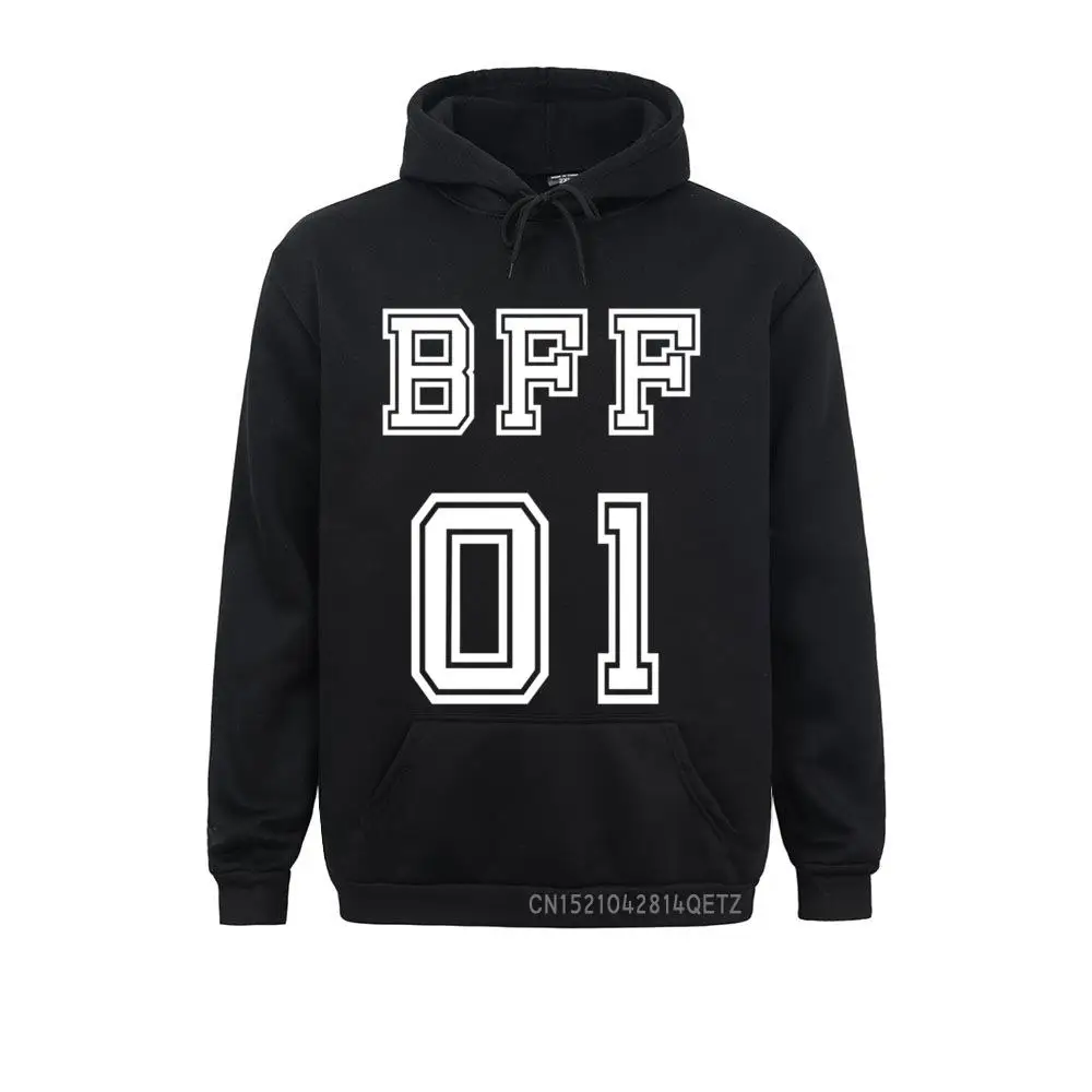 

BFF 01 For Bestie Sisters Girls Friendship Pullover Hoodie Long Sleeve Hoodies Cozy Autumn Men Sweatshirts Party Hip Hop