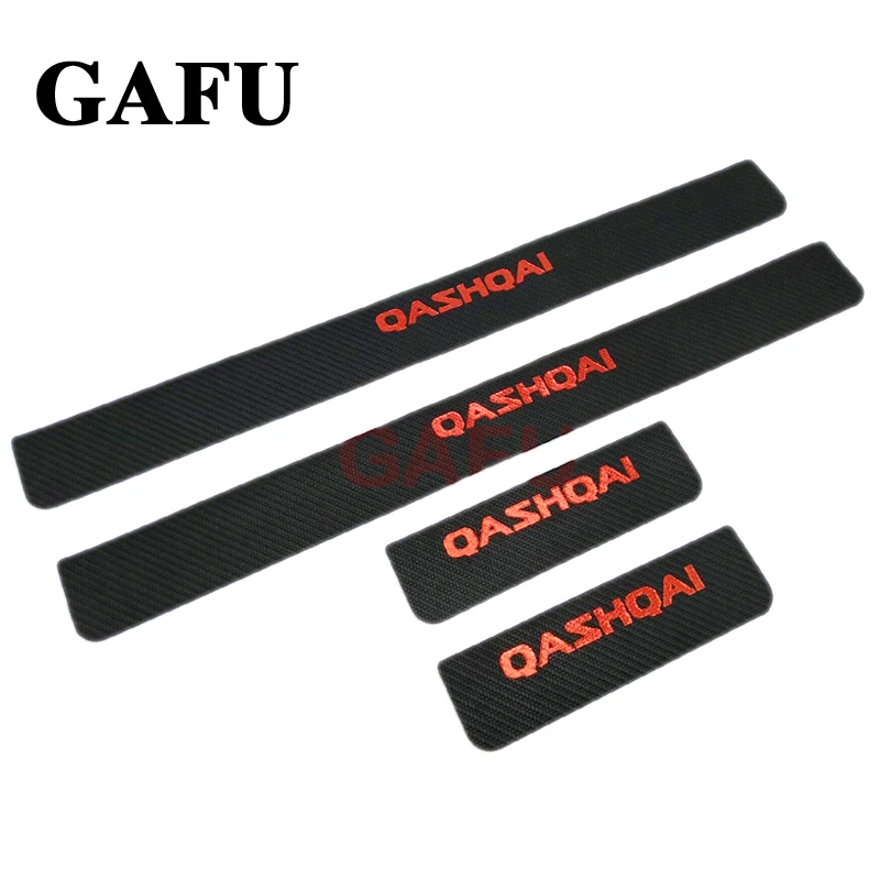 

For Nissan Qashqai J11 2020 Accessories Door Sill Scuff Plate Guards Door Sills Protector Puerta Car Stickers 2015 2017 2018