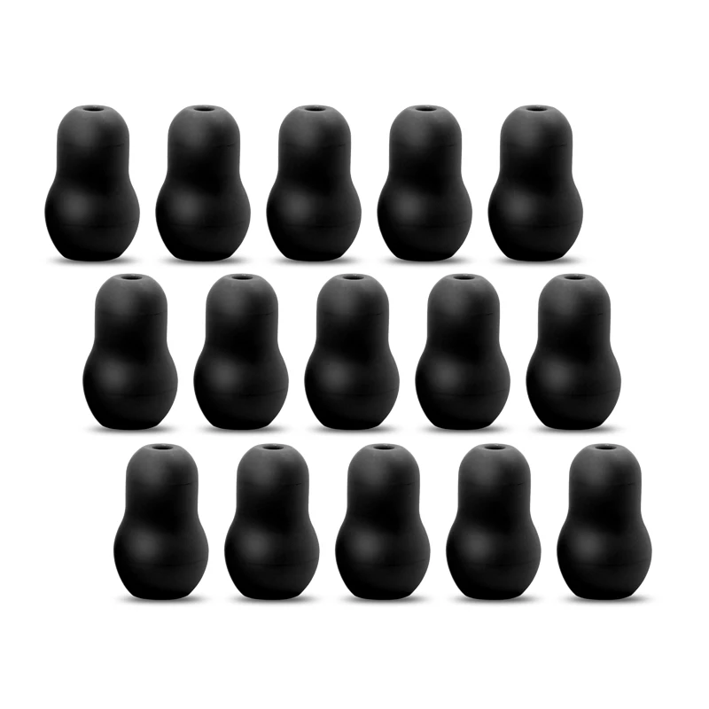 10PCS Universal Super Comfortable Soft Replacement Accessory Parts Earbuds Earplug Eartips Earpieces for Littmann Stethoscope A2