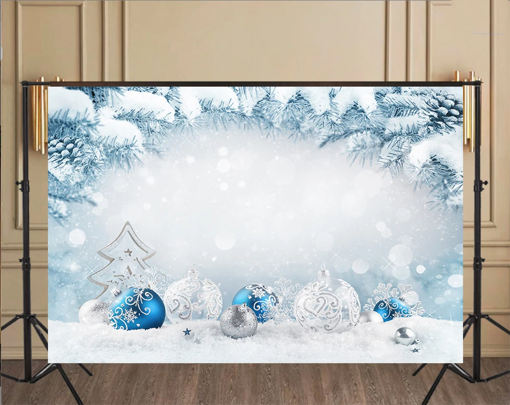 خلفية عيد الميلاد للتصوير الفوتوغرافي الشتوية ، خلفية كشك الصور ، خلفية لحديثي الولادة ، العائلة ، الحفلة ، صور الفينيل
