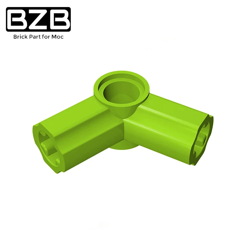 

BZB MOC 32015 5#112.5 Degree Cross Shaft Connector High-tech Building Block Model Kids Creative DIY Brick Parts Best Toy Gifts