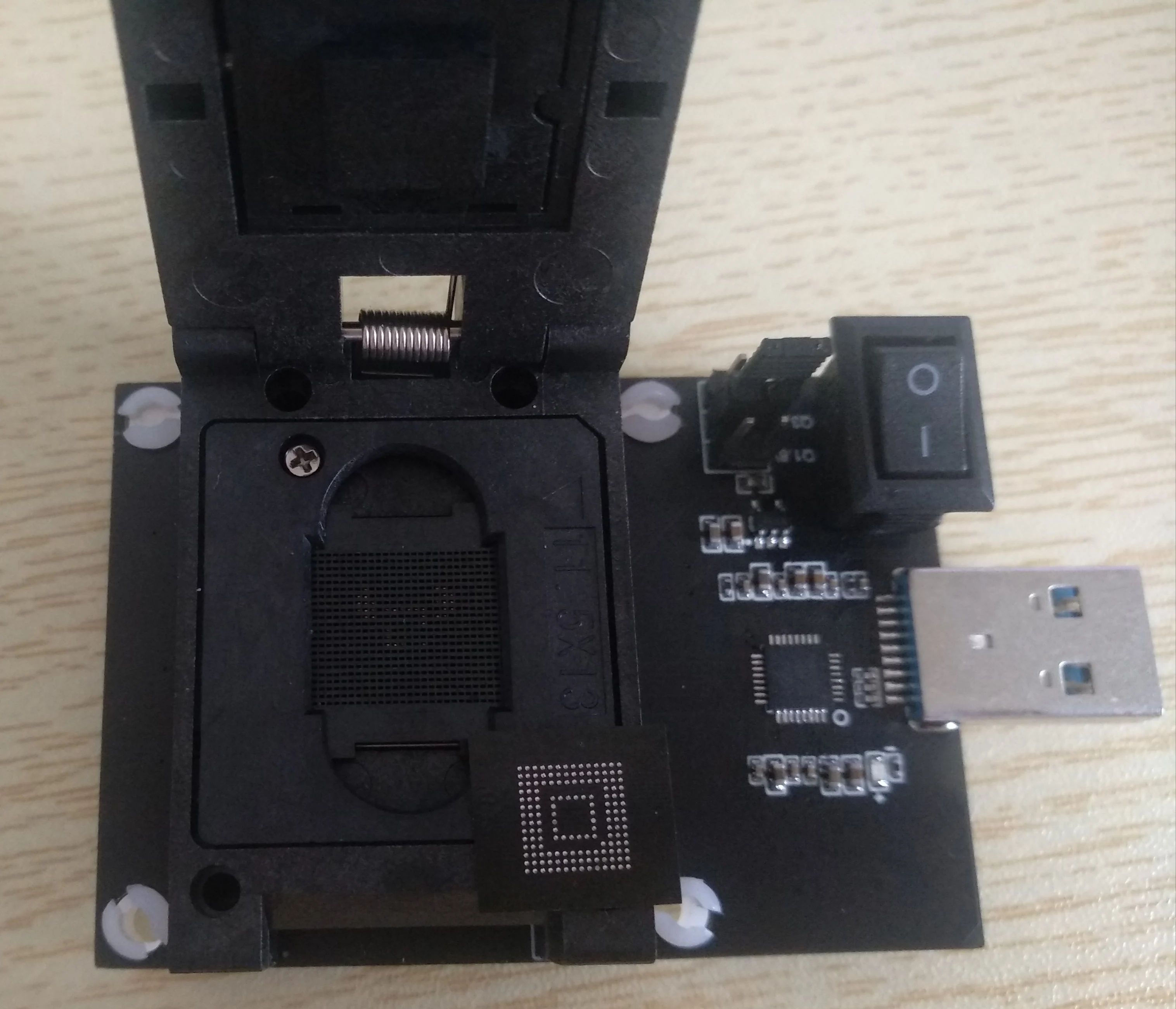 EMMC153 Test Stand U Disk Phone Font Library Fixture Data Recovery