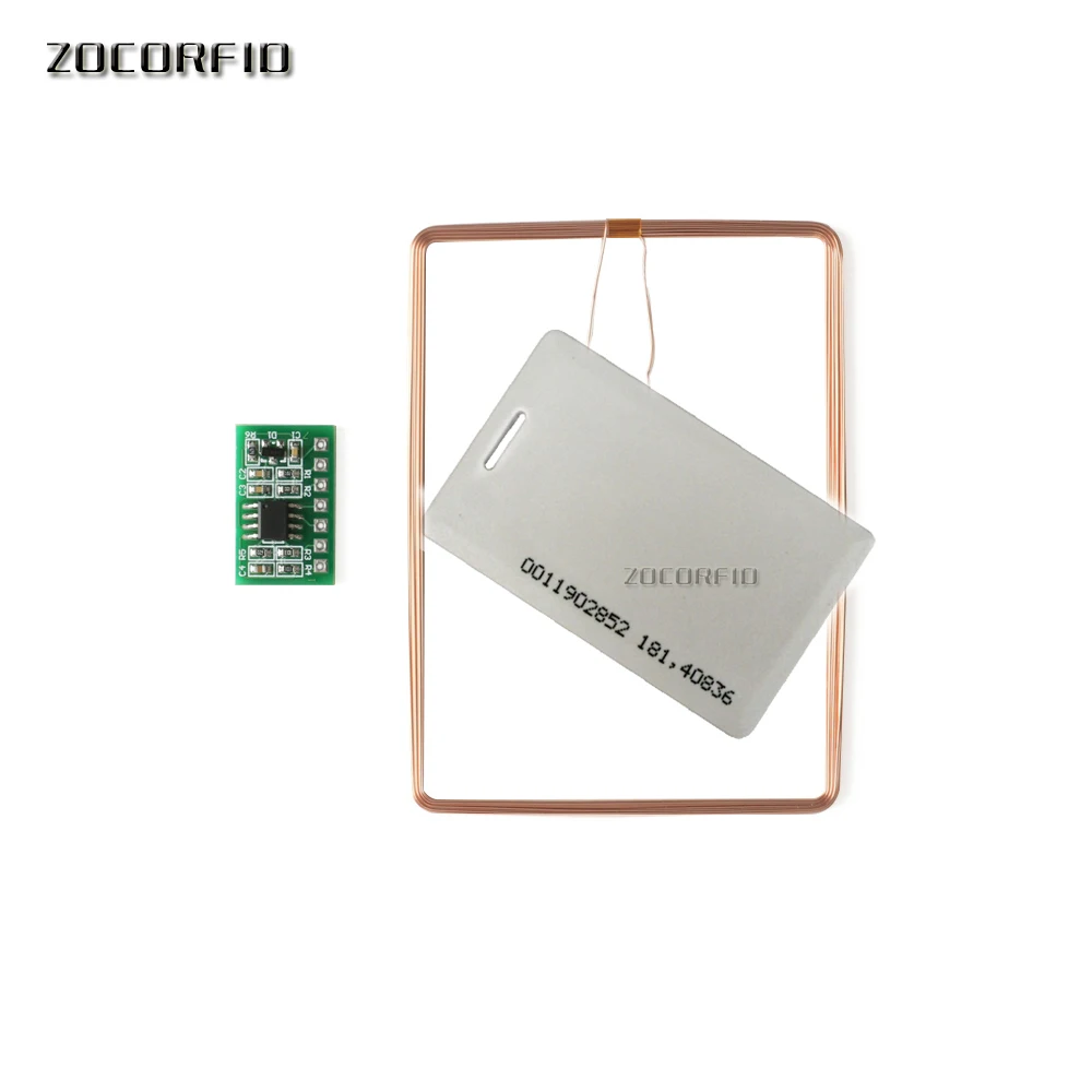 UART 125Khz EM4100 RFID Card RFID Reader Module For Arduino Fingerprint ID Card Module Parking Lot Access Control Card Reader