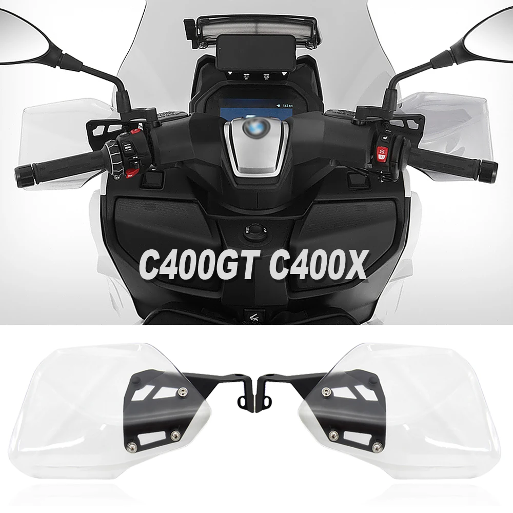 

NEW Motorcycle Accessories Handguard Hand Shield Protector Windshield FOR BMW C400X C 400 GT X C400 X GT 2018 2019 2020