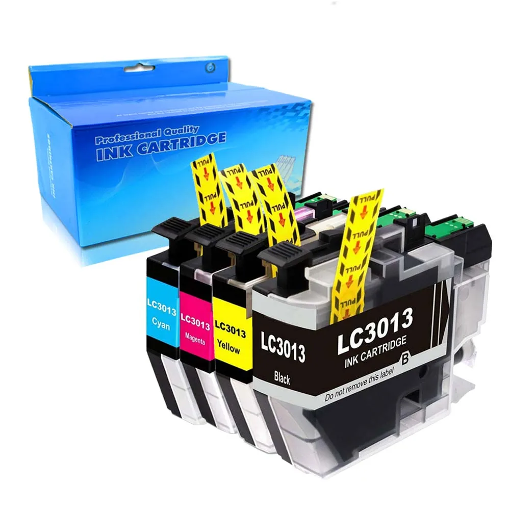 

4PK 1set LC3013 Ink Cartridge Compatible For Brother MFC-J491DW J497DW J690DW J895DW Printer