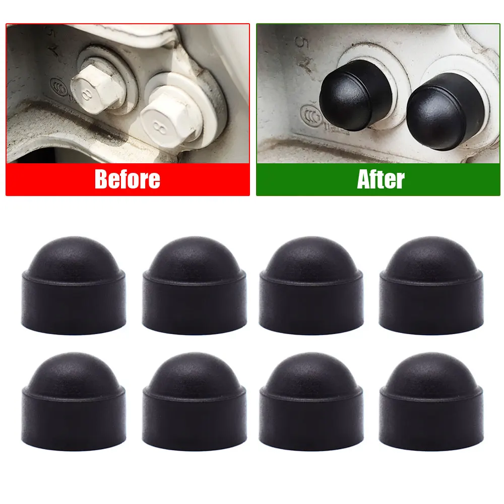 

Universal Screw Protection Cap Cover Bolt Nuts M8 M6 Car Door Screw Cap Nuts Cap Protection Door Lock Hinge Hook Accessories