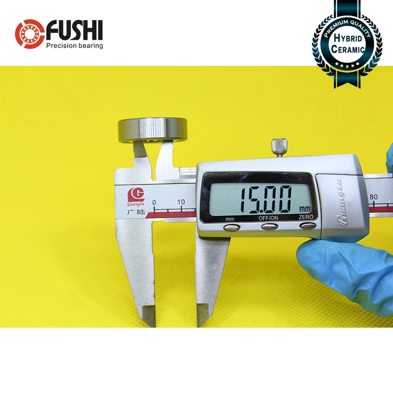 15268 Hybrid Ceramic Bearing 15x26x8mm ABEC-1 1PC Bicycle Bottom Hub Brackets Spares MR15268 Si3N4 Ball Bearings 15268-2RS