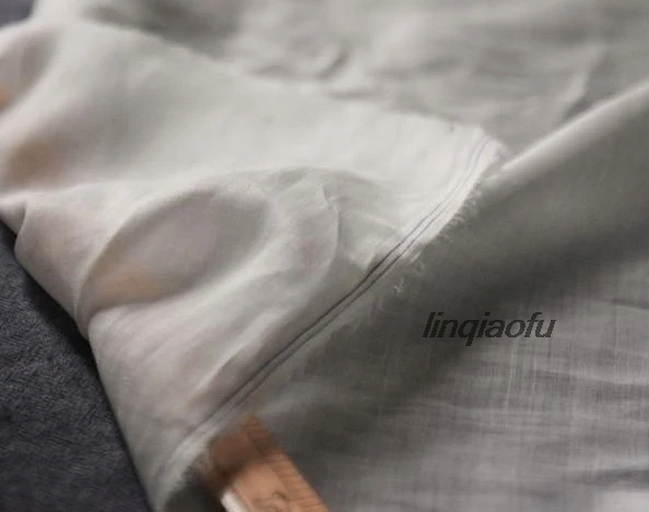 Pure ramie and semi-bleaching hand-dyed inner sling fabric