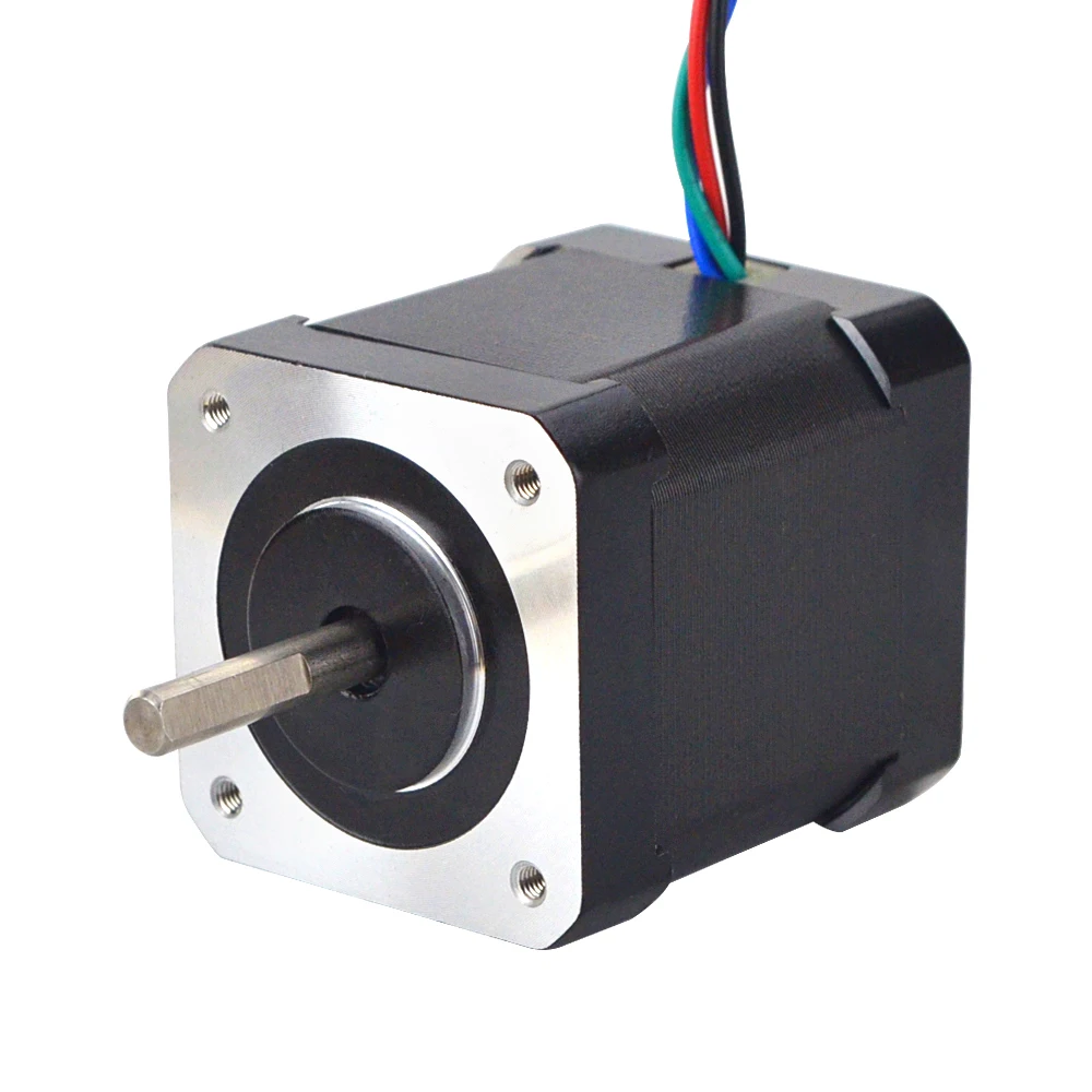 STEPPERONLINE Silnik Krokowy Nema17 0.9° 42x48mm 46Ncm 2A Nema 17 Silnik Krokowy 4-przewodowy do DIY CNC Drukarki 3D — zdjęcie 2