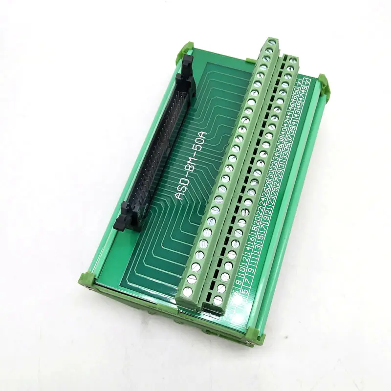 دلتا ASDA-A2 سلسلة سيرفو سائق CN1 محطة المجلس محطة كتلة ASD-BM-50A مع كابل 0.5-5 متر