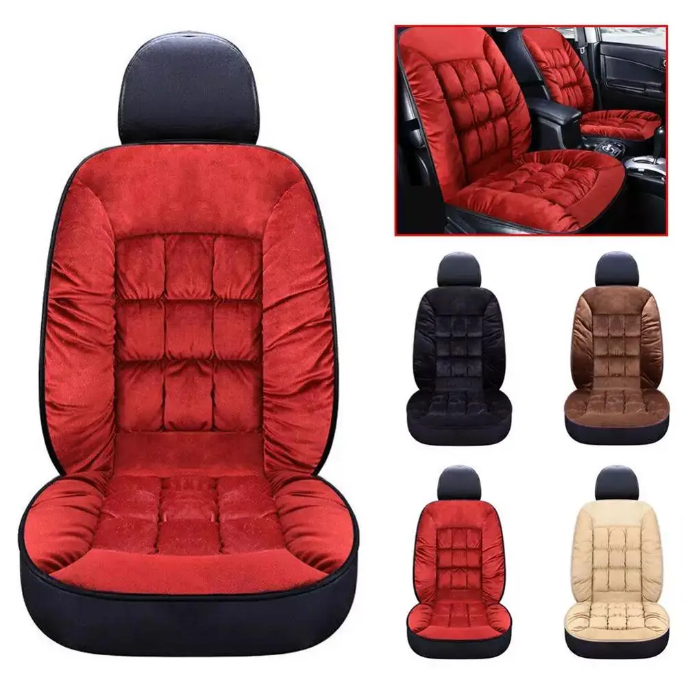 Universal Car Seat Cover Interior Accessories Auto Seat Cushion Pad Seat Protector With Backrest Fashion