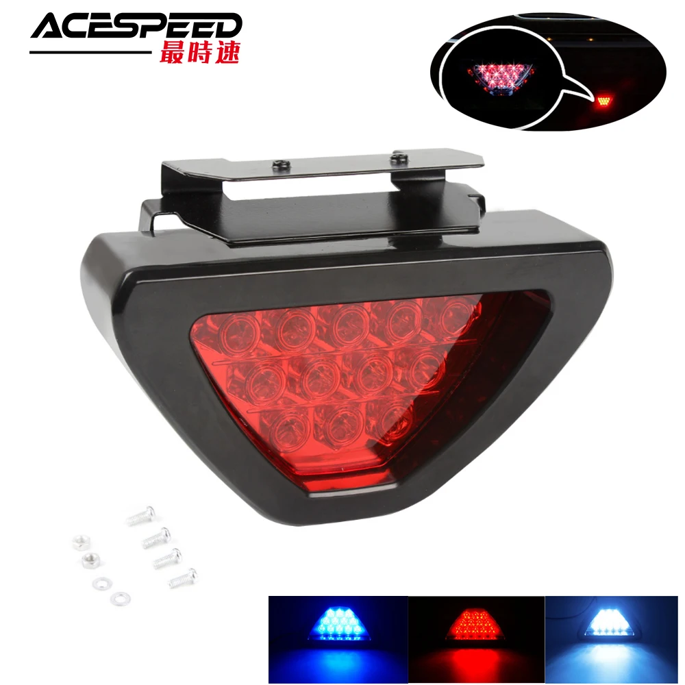 

Universal Brake Lights F1 Style 12 LED Red Rear Tail Third Brake Stop Safety Lamp Light Car LED