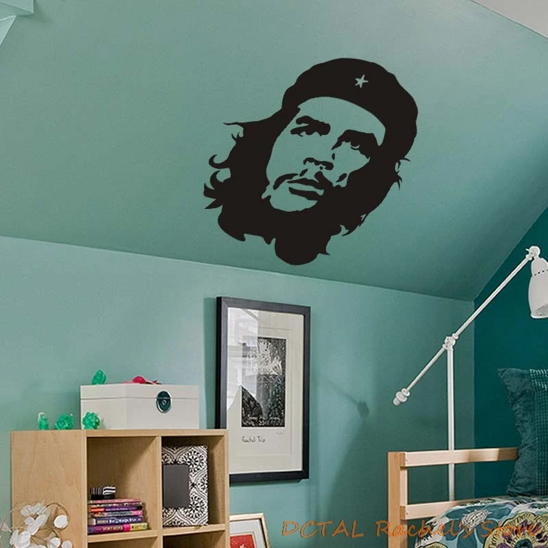 Che Guevara Silhouette Wall Decal Vinyl Decor Home Decoration Room Stickers  Celebrity