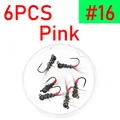 6 piezas talla 16 rosa