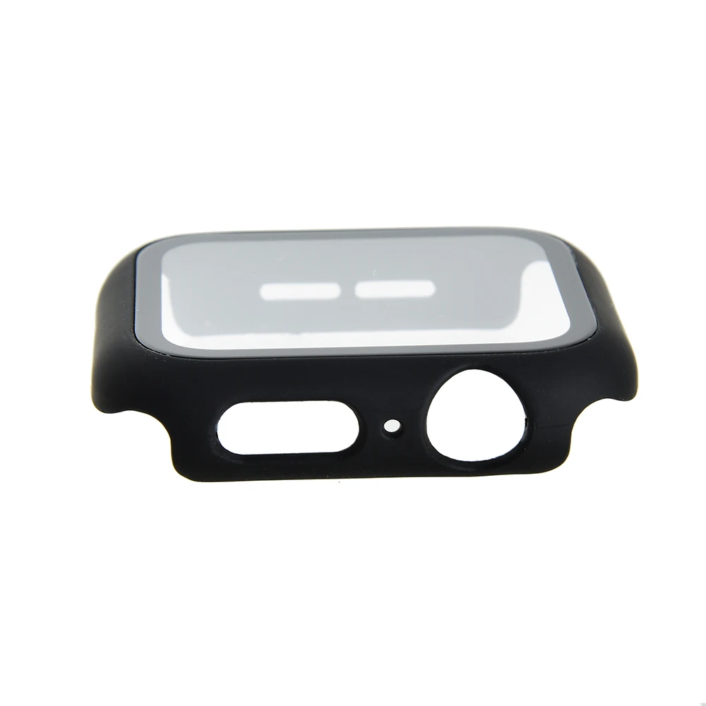 Защитный чехол из закаленного поликарбоната с полнослойным стеклом 360 для iWatch