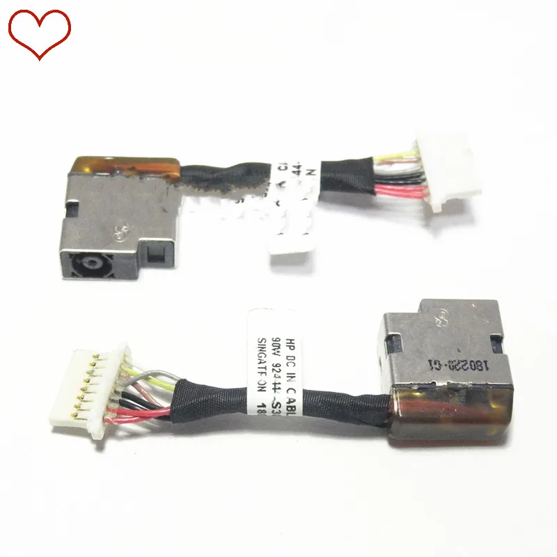 New Laptop DC Power Jack Cable For HP ZHAN66 PRO G1 HSN-Q08C Charging Port Connector Cord