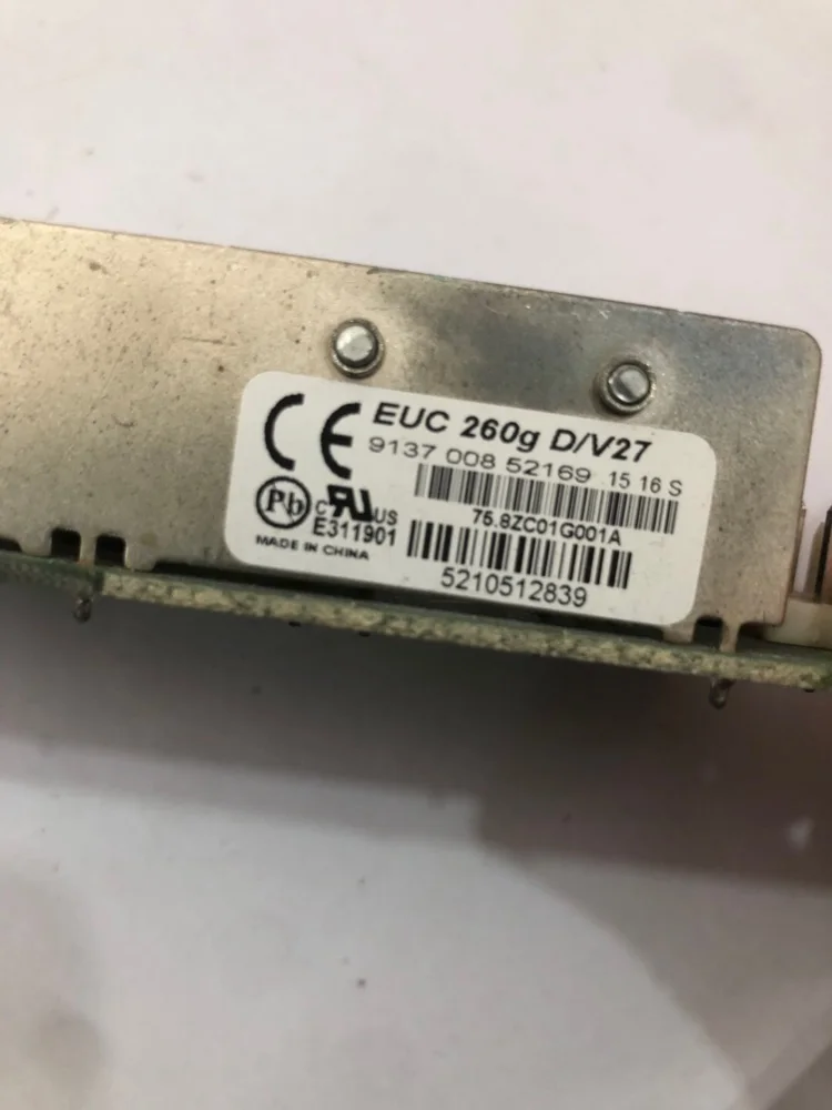 Máy Chiếu Chiếu Sáng Bảng Diệp EUC 260G D/V07 Bật Nguồn Cung Cấp Điện Áp Cao Ban