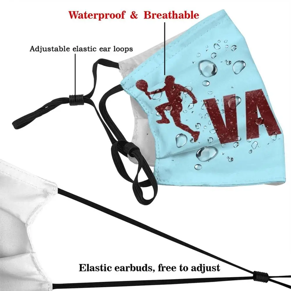 Comeon R Masker Volwassen Kind Wasbare Pm2.5 Filter Logo Creativiteit Komen Op Win Waan Tennis Roland Rafa Nadal Sterkte Roger