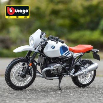 Bbugo 1:18 BMW R nineT Urban GS 정적 다이 캐스팅 차량 Collectible Motorcycle Model Toys 
